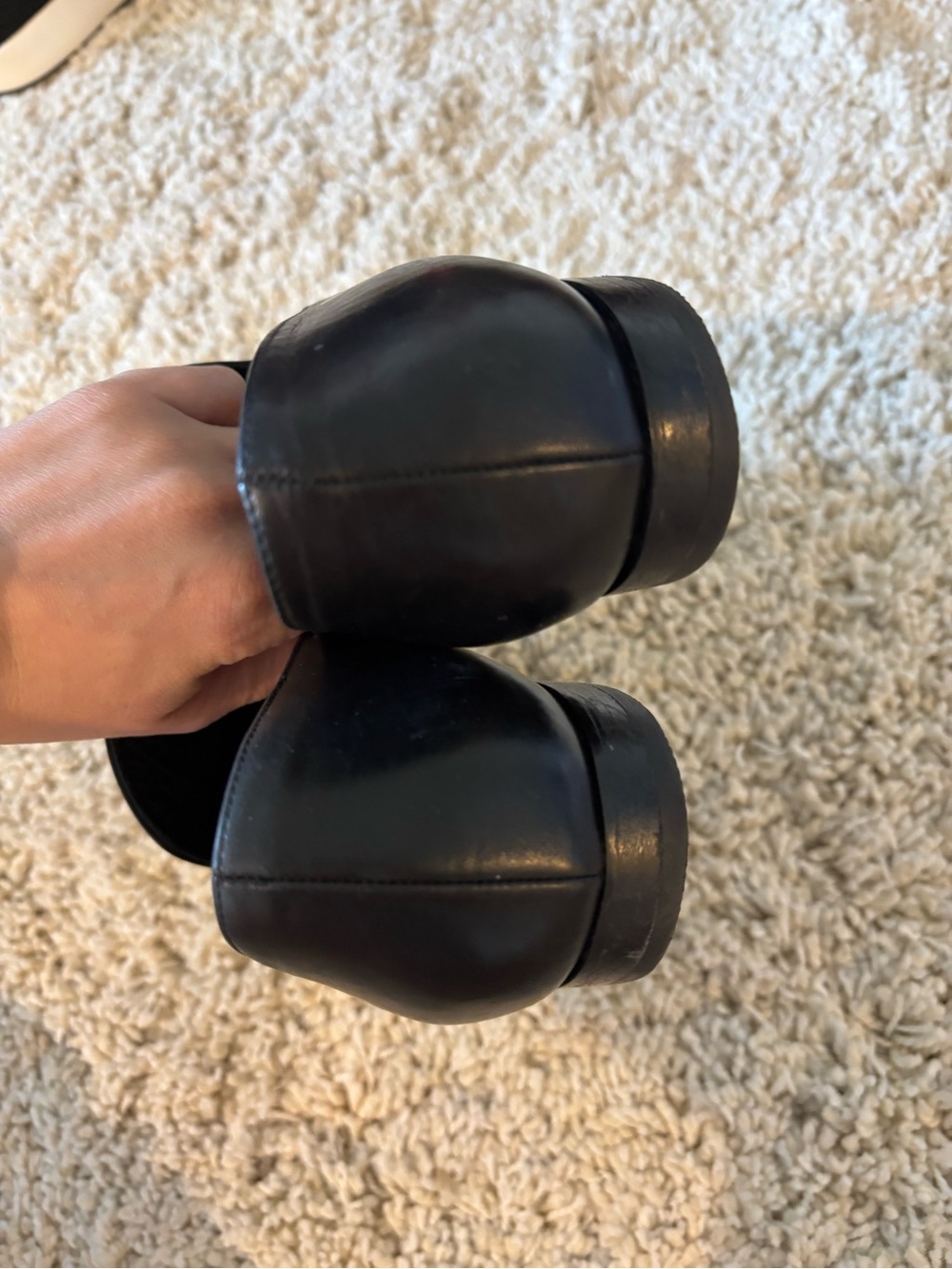 Via Spiga Tallis Leather Loafers Size 9 - Picture 4 of 7
